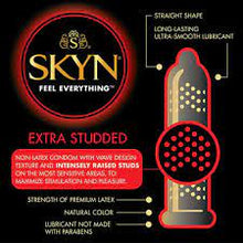 Load image into Gallery viewer, SKYN Intense Extra Studded Condom