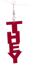 Load image into Gallery viewer, They Pronoun Single Earring