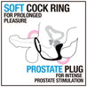 Load image into Gallery viewer, Anal Adventure Cock RIng &amp; Plug
