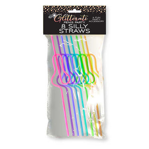 Glitterati Silly Penis Straw