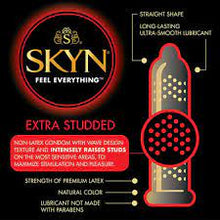 Load image into Gallery viewer, SKYN Intense Extra Studded Condom
