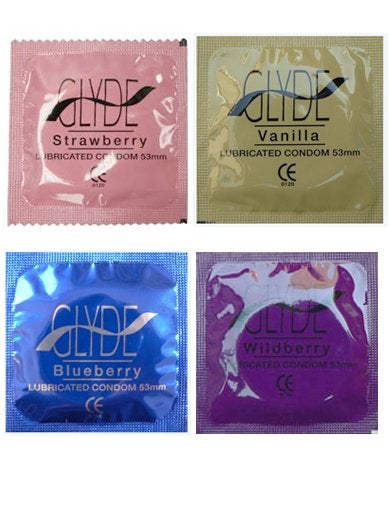 GLYDE Ultra Flavors Vegan Condoms