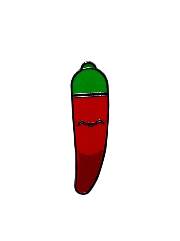 Chili Pepper Emojibator Lapel Pin