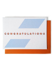 Congratulations Lusty Letter Greeting Card