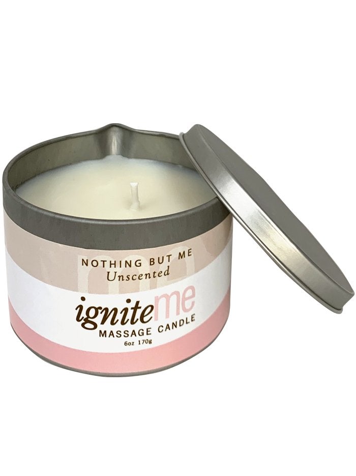 Ignite Me Massage Candle Nothing But Me (Unscented)