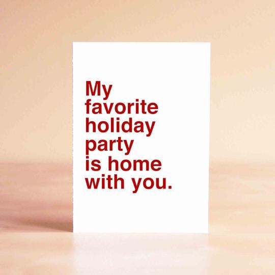 My Favorite Holiday Card