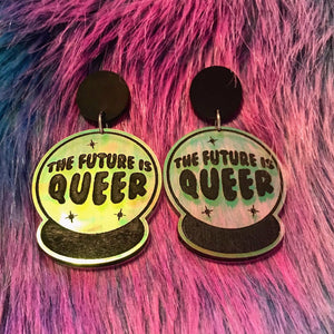 Future Is Queer Earring