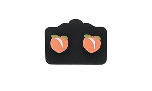 Peach Studs Earrings