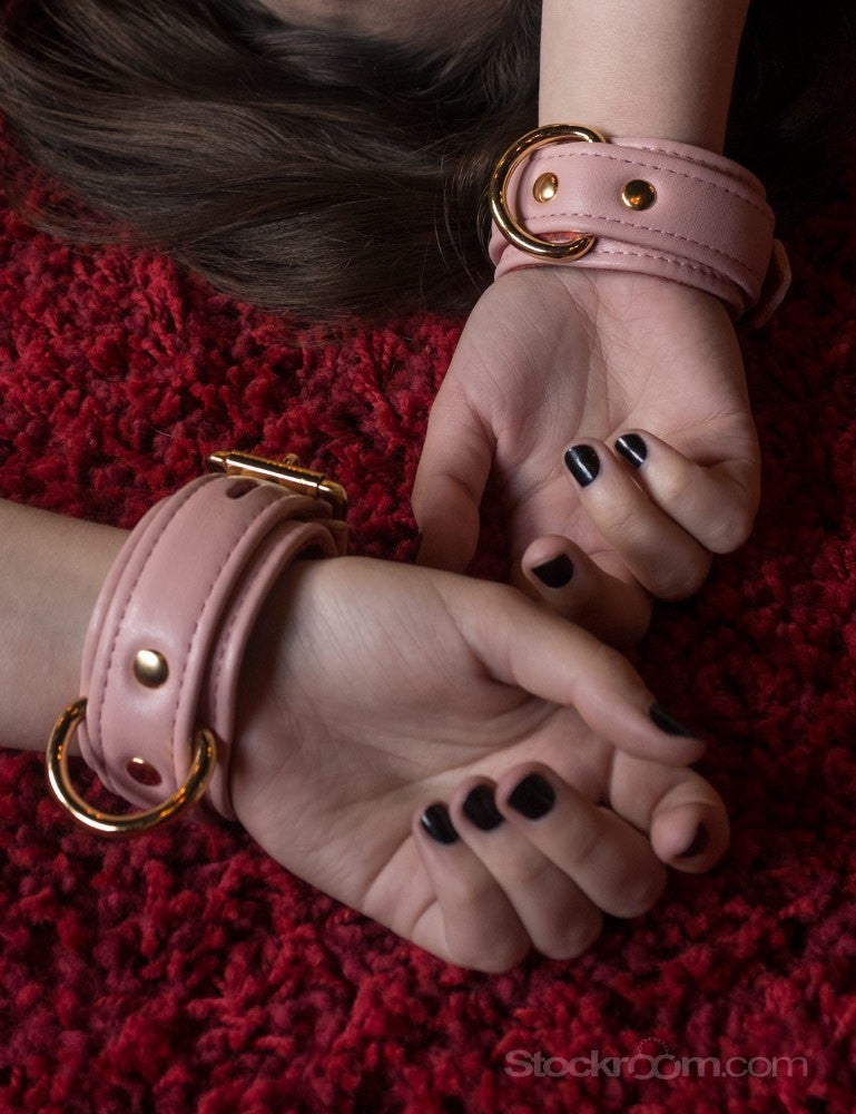 Blush Wrist Restraints