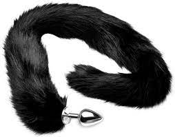 Black XL Mink Tail